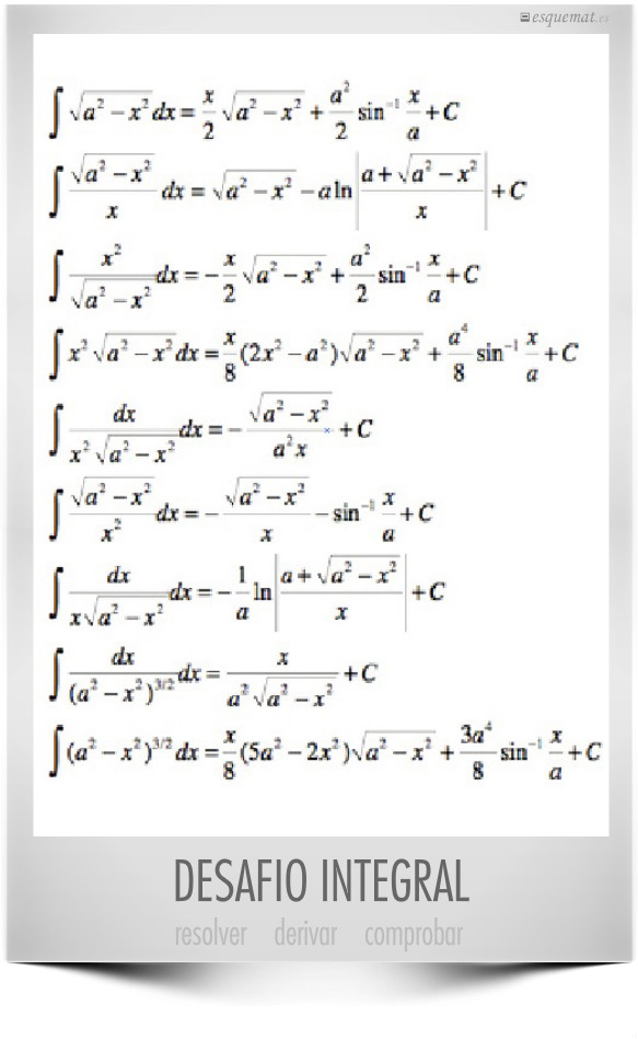 DESAFIO INTEGRAL