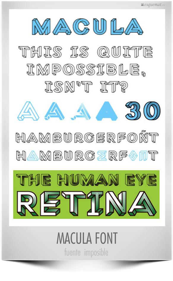 MACULA FONT