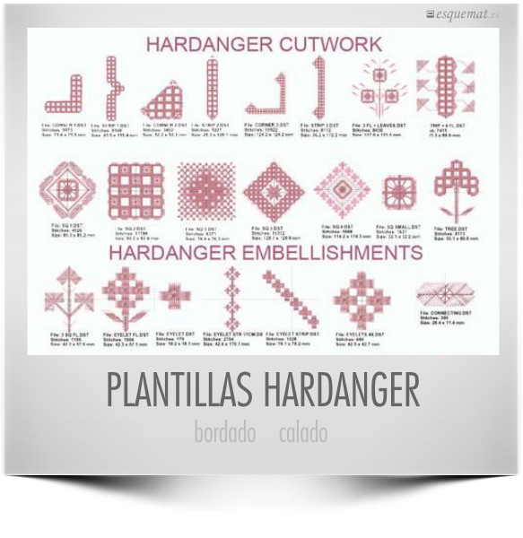 PLANTILLAS HARDANGER